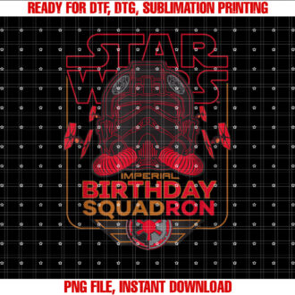 Star Wars TIE Fighter Pilot Imperial Birthday Squad Squadron T-shirt