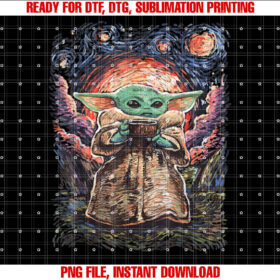 Star Wars the Child Starry Night T-shirt