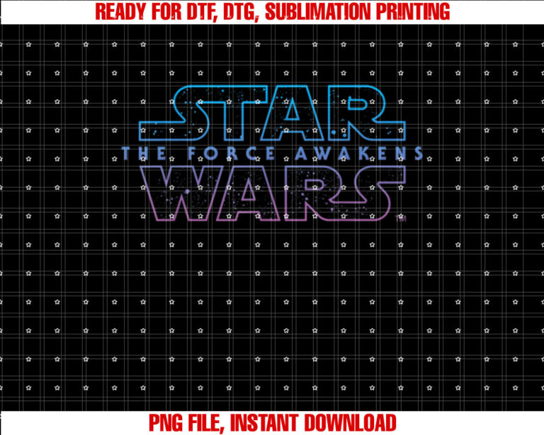 Star Wars The Force Awakens Simple Stary T-shirt