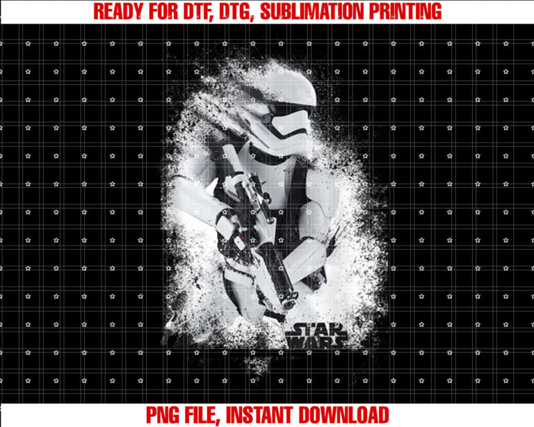Star Wars The Force Awakens Splatter Stormtrooper T-shirt