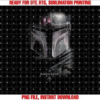 Star Wars The Mandalorian Dark Portrait T-shirt