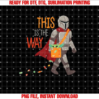 Star Wars The Mandalorian Grogu This is The Way Halloween T-shirt