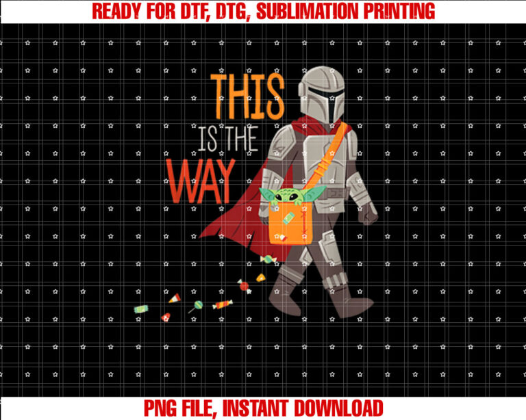 Star Wars The Mandalorian Grogu This is The Way Halloween T-shirt