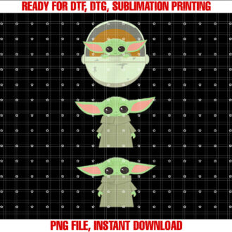 Star Wars The Mandalorian Grogu Trio Cartoon Poses T-shirt
