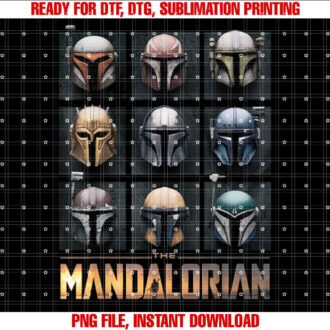 Star Wars The Mandalorian Helmet Box Up T-shirt