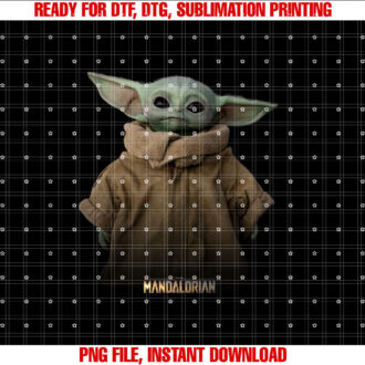 Star Wars The Mandalorian The Child Simple Portrait T-shirt