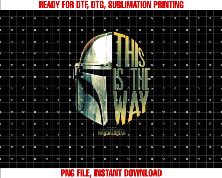 Star Wars The Mandalorian This Is The Way Helmet Stack T-shirt