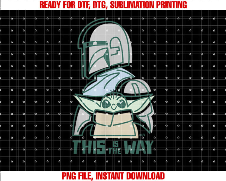 Star Wars The Mandalorian and Grogu This is the Way Cute T-shirt