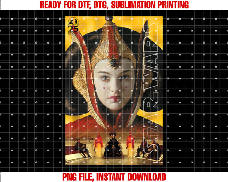 Star Wars The Phantom Menace Episode I Queen Amidala T-shirt