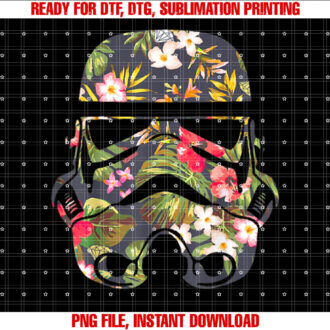 Star Wars Tropical Stormtrooper Floral Print Disney T-shirt