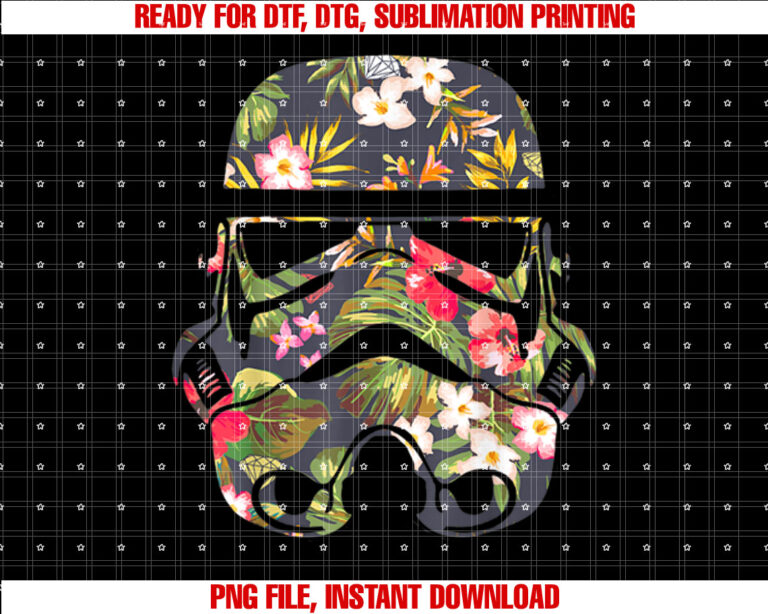 Star Wars Tropical Stormtrooper Floral Print Disney T-shirt