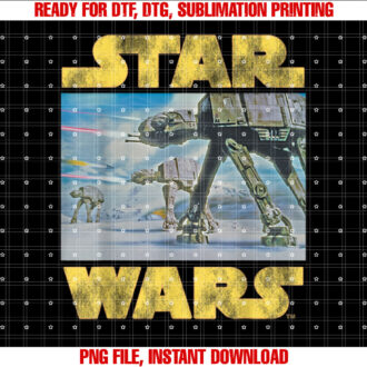 Star Wars Vintage Imperial ATAT Battle of Hoth T-shirt