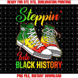 Steppin Into History Month African American Women T-shirt