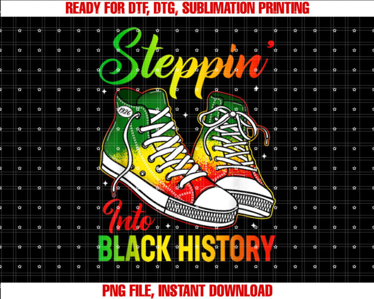 Steppin Into History Month African American Women T-shirt