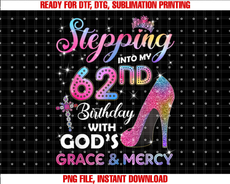 Stepping Into My 62nd Birthday gift Women 62 years old Pumps T-shirt
