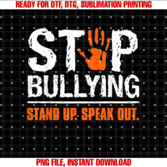 Stop Bullying Orange Stand Up Speak Out Unity Day T-shirt