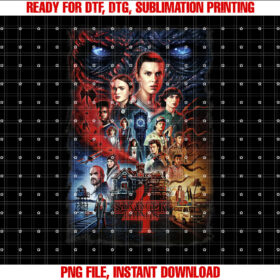 Stranger Things 4 Full Cast T-shirt
