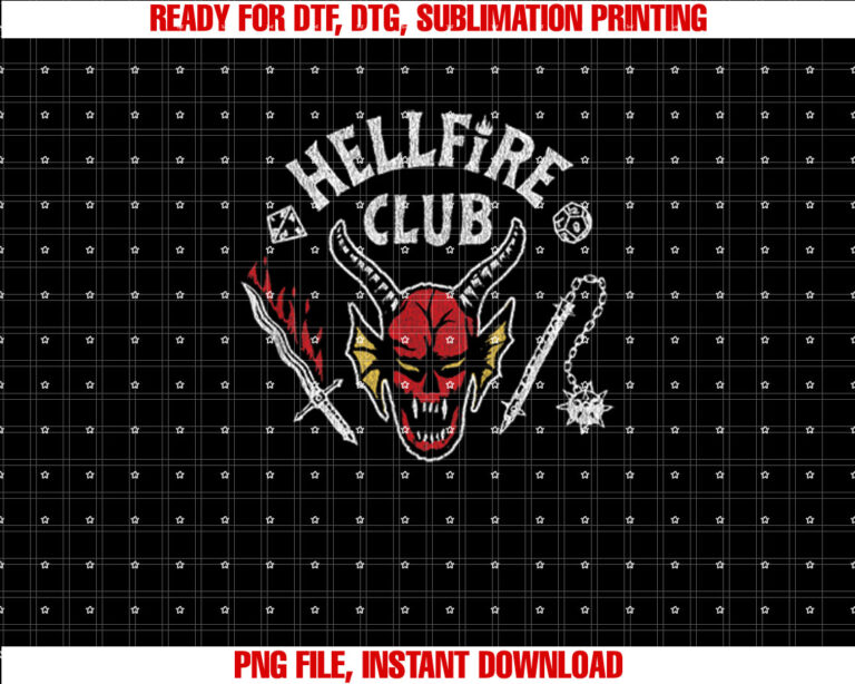 Stranger Things 4 Hellfire Club Skull Weapons T-shirt
