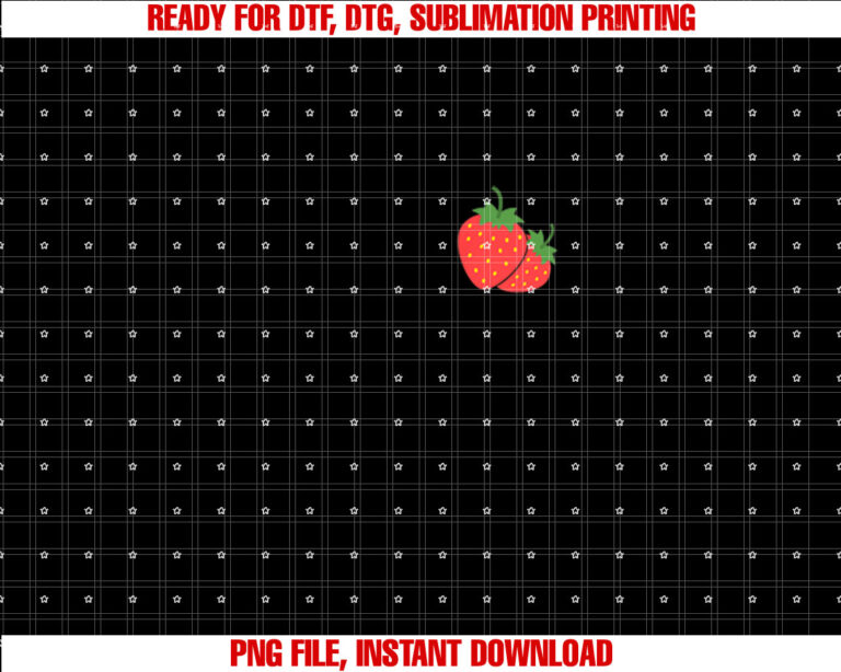 Strawberry Pocket Strawberry Art Trendy T-shirt
