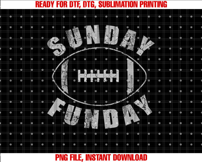 Sunday Funday Football Sports Men Women Kids T-shirt