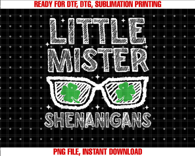 Sunglasses Shenanigans Shamrock St Patricks Day Boys Mens T-shirt