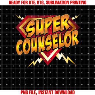 Super Counselor Back to School Educational Superhero T-shirt
