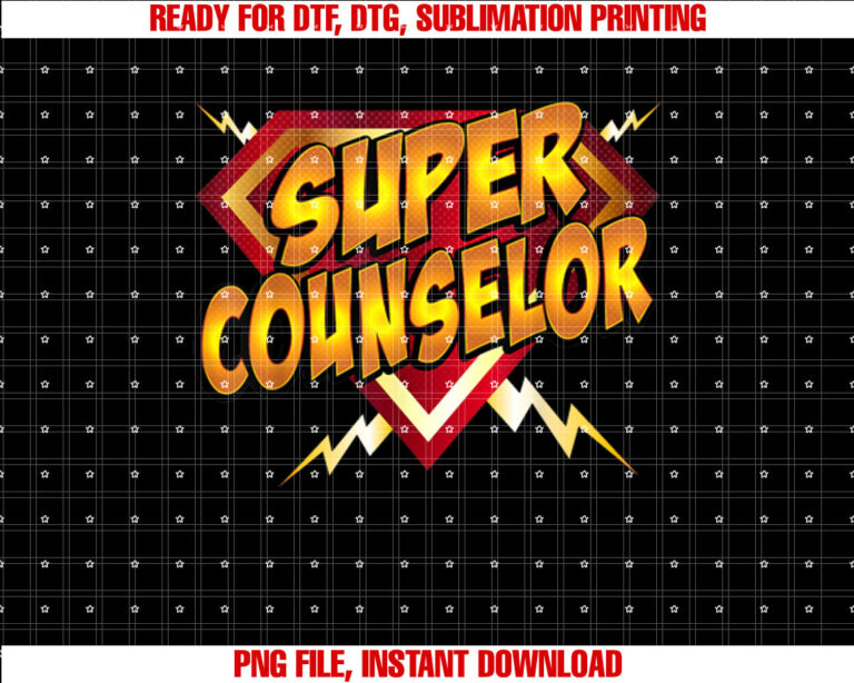 Super Counselor Back to School Educational Superhero T-shirt