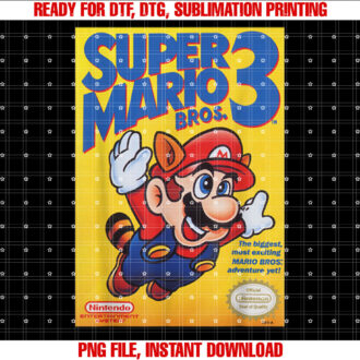 Super Mario Bros 3 Flying Raccoon Mario T-shirt