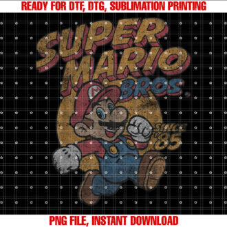 Super Mario Bros Since 85 Vintage T-shirt