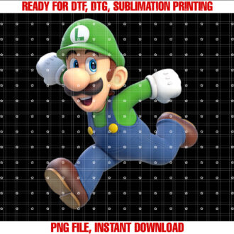 Super Mario Luigi 3D T-shirt