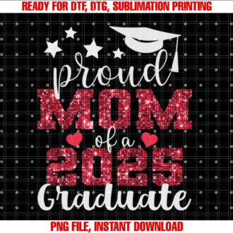 Super Proud Mom of 2025 Graduate Awesome Family College T-shirt