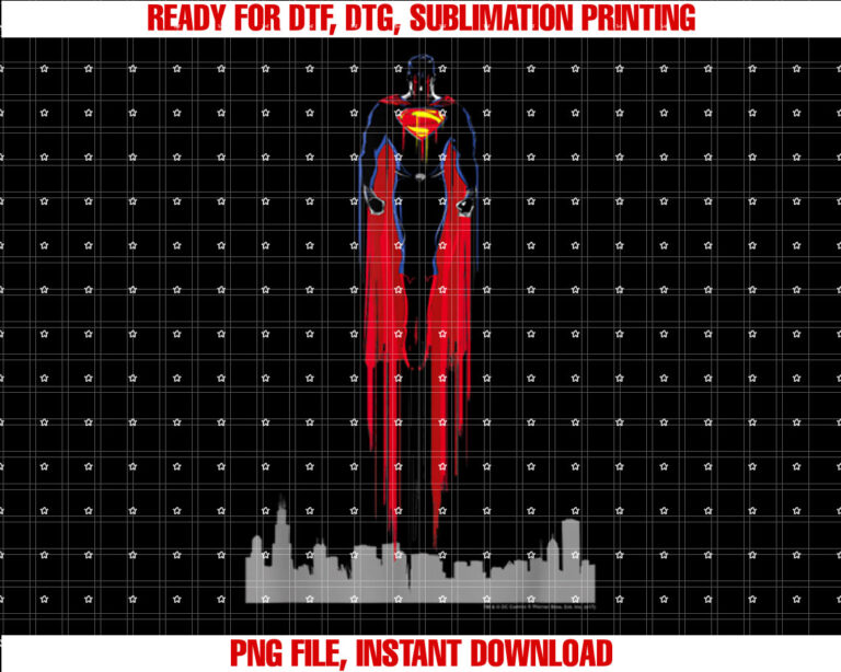 Superman Man of Steel Red Streak T T-shirt
