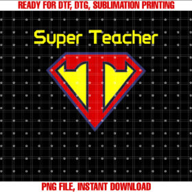 Superteacher Superhero Funny Teacher T-shirt