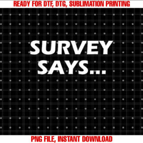 Survey Says Funny Game Show T-shirt