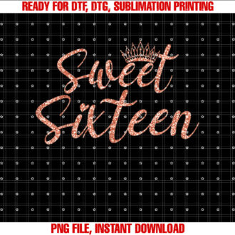Sweet Sixteen 16th Birthday Girl 16 Years Old Tee for Girl T-shirt
