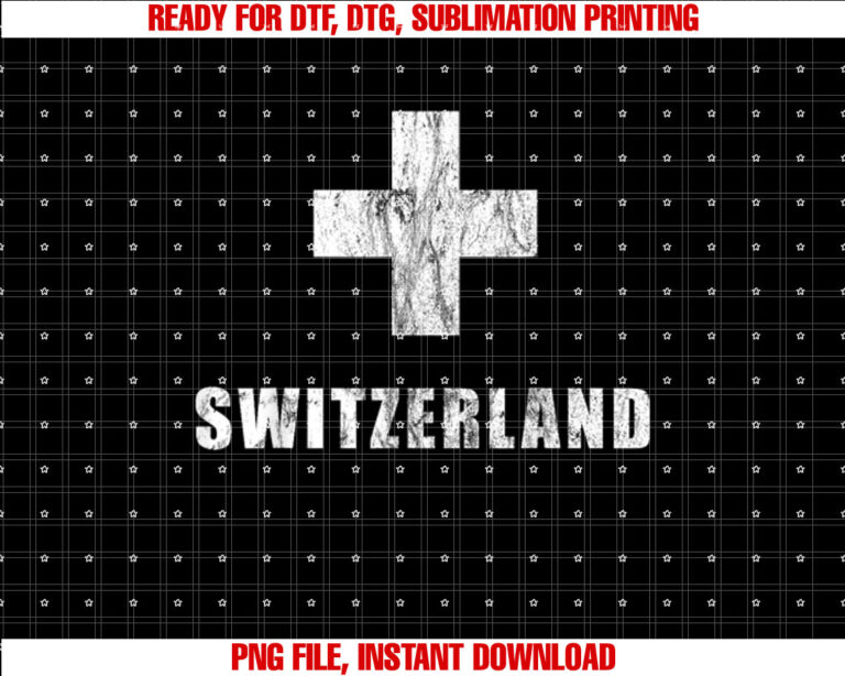 Switzerland Apparel for Swiss Retro Vintage Design Lover T-shirt