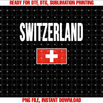 Switzerland Swiss Flag T-shirt