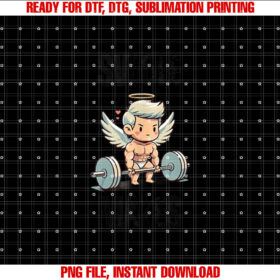 Swole Mates Muscle Cupid Funny Valentines Day Workout Gym T-shirt