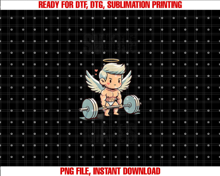 Swole Mates muscle cupid funny Valentines day workout gym T-shirt