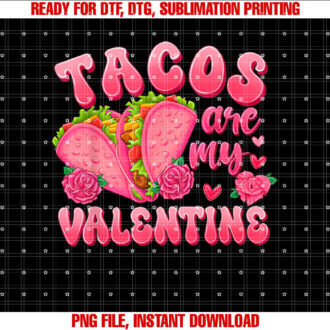 Tacos Are My Valentine Concha Valentines Day T-shirt
