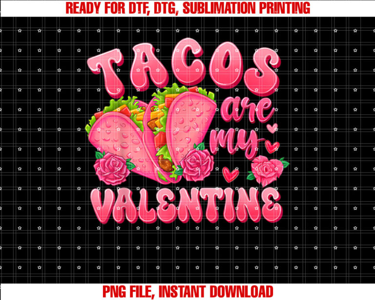 Tacos Are My Valentine Concha Valentines Day T-shirt