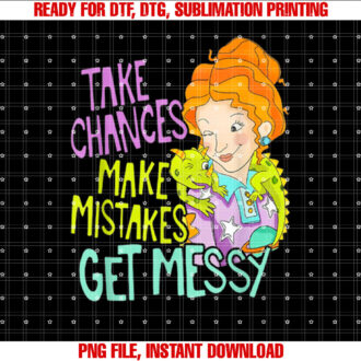 Take Chances Make Mistakes Get Messy Beauty Teacher KIDS T-shirt