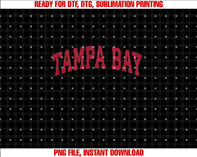 Tampa Bay Throwback Design Print Classic T-shirt