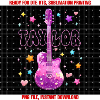 Taylor Personalized Name I Love Taylor Girl Groovy 70s T-shirt