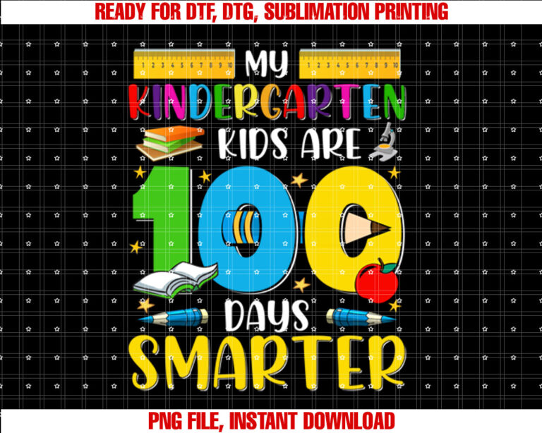Teacher My Kindergarten Kids Are 100 Days Smarter T-shirt