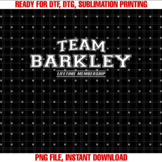 Team Barkley Proud Family Surname Last Name Gift T-shirt