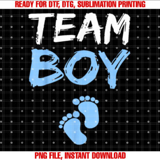 Team Boy Gender Reveal Baby Shower T-shirt