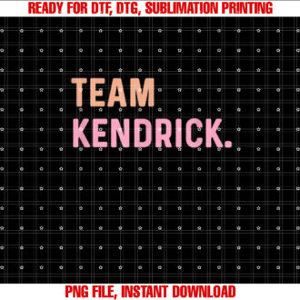 Team Kendrick Name T-shirt