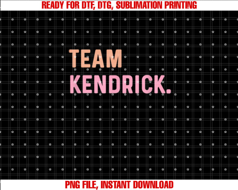 Team Kendrick Name T-shirt