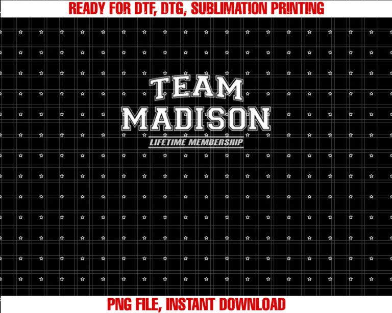 Team Madison NY New York Varsity Style T-shirt